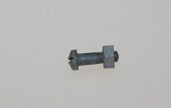 Skrue med mutter for girindikator BSA 125 cc ( Monark M70/71) NOS 10-88