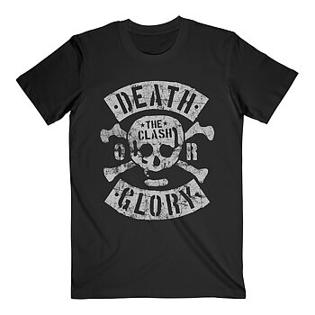 THE CLASH - T-SHIRT, DEATH OR GLORY