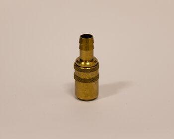 CSK060-10 Rak koppling hona med ventil 10 mm slang
