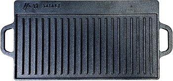 Grill plate / Frying table in iron 49x23 cm