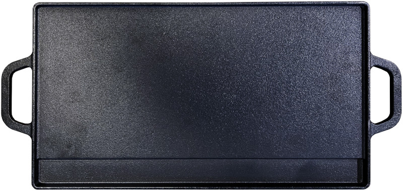 Grill plate / Frying table in iron 49x23 cm - 2