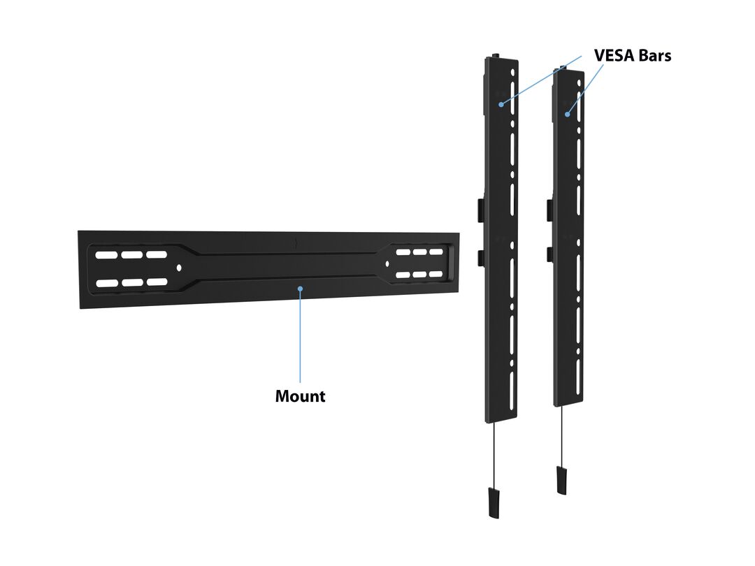 M VESA Wallmount Super Slim Fixed 600 MAX - 14