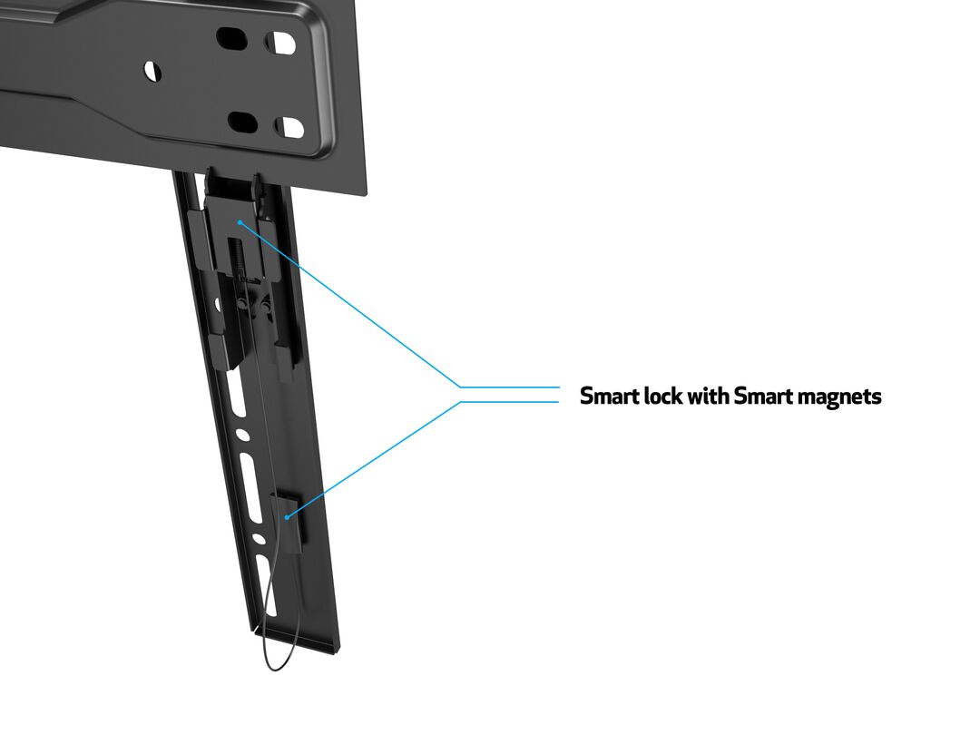 M VESA Wallmount Super Slim Fixed 600 MAX - 17