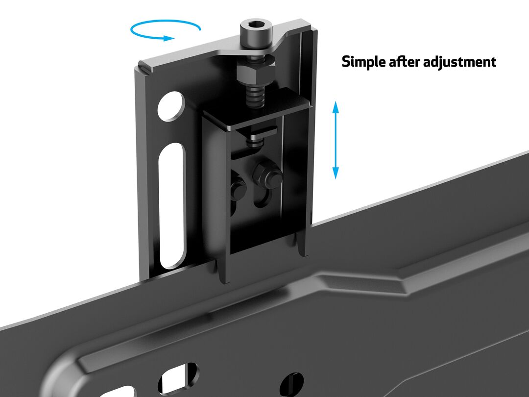 M VESA Wallmount Super Slim Fixed 600 MAX - 12