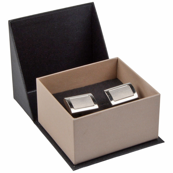 Smyckesask Miami - Pearl Antracit Silver -till Förlovningsringar - 2