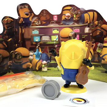 Minions Magic Sand Set med Stuart Figur