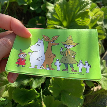 Mumin kortfodral Plånka Lilla My (till busskort, körkort, gymkort, betalkort etc.)