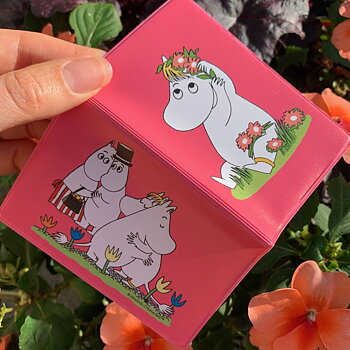 Mumin kortfodral Plånka Snorkfröken (till busskort, körkort, gymkort, betalkort etc.)