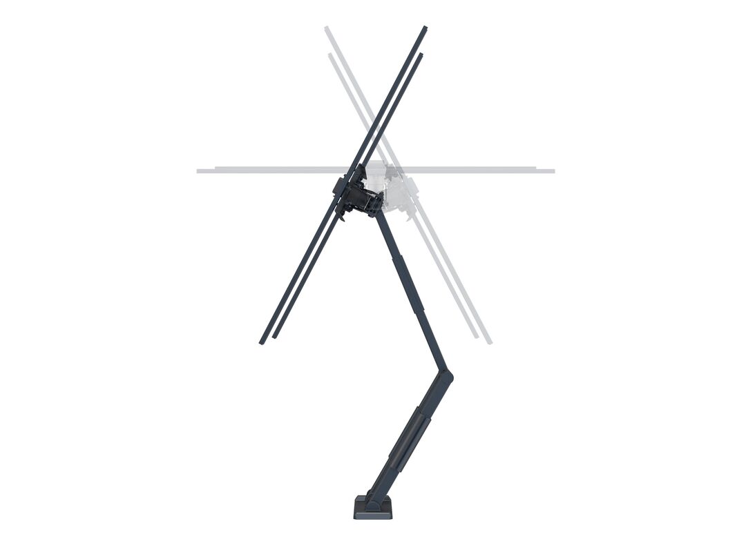 M VESA Flexarm Thin Black - 10
