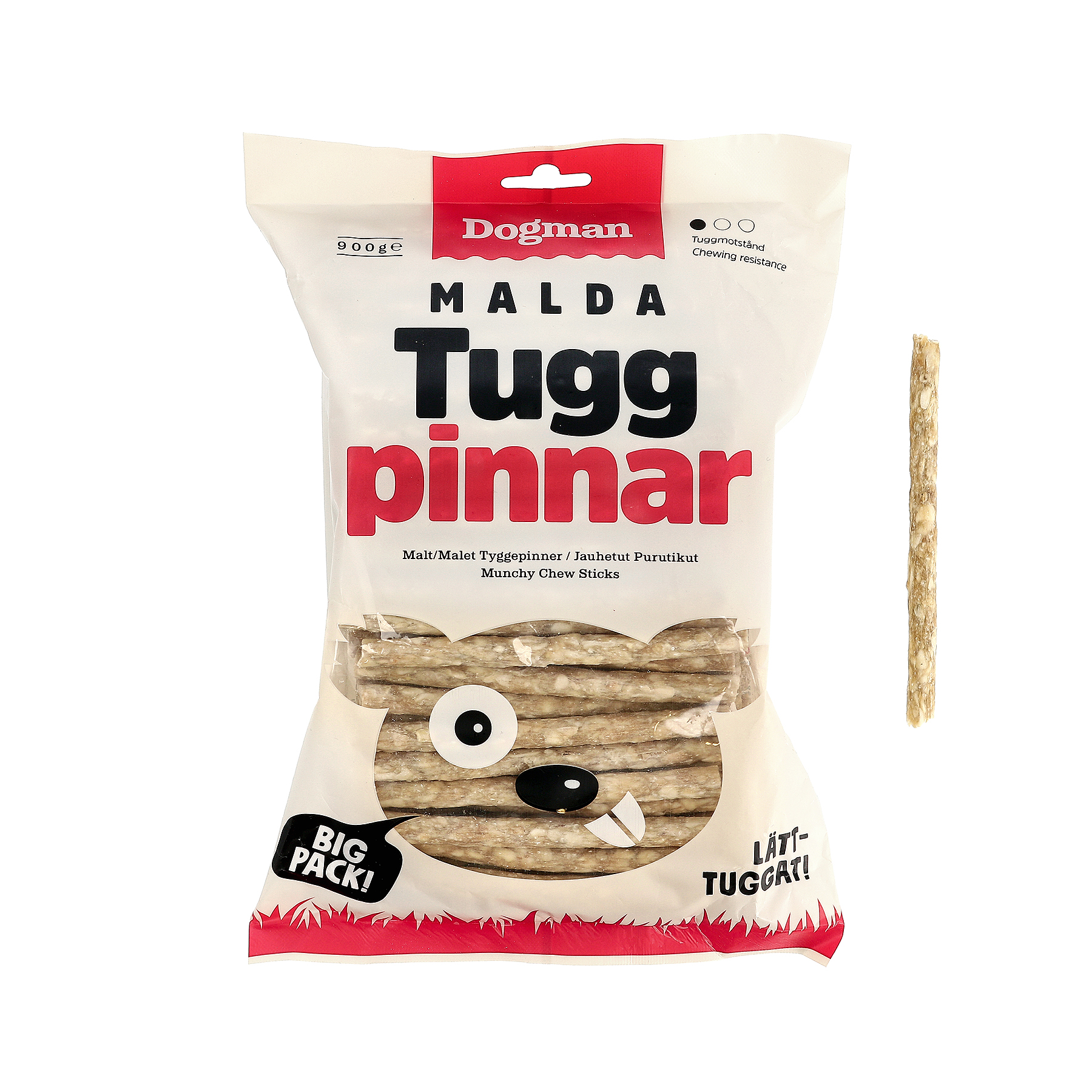 Dogman Malda Tuggpinnar 12.5cm, 100-pack