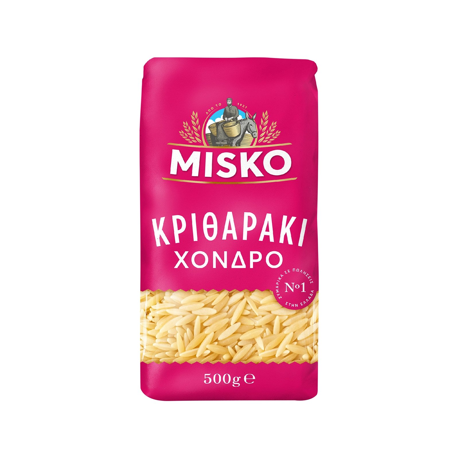 misko kritharaki, pasta, orzo large 500g,