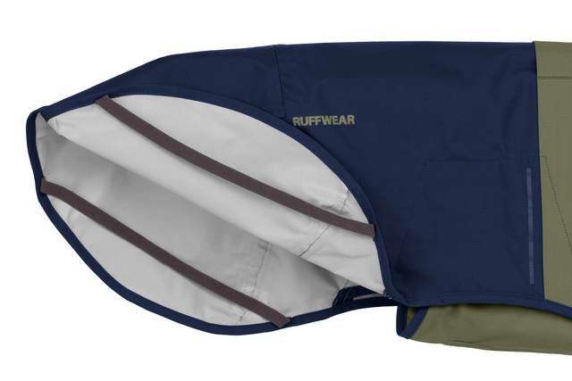 Ruffwear Sun Shower Regntäcke 2021 - Midnight Blue - Elastiska bensnören