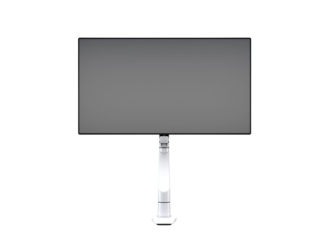 M VESA Gas Lift Arm Single White HD - 14
