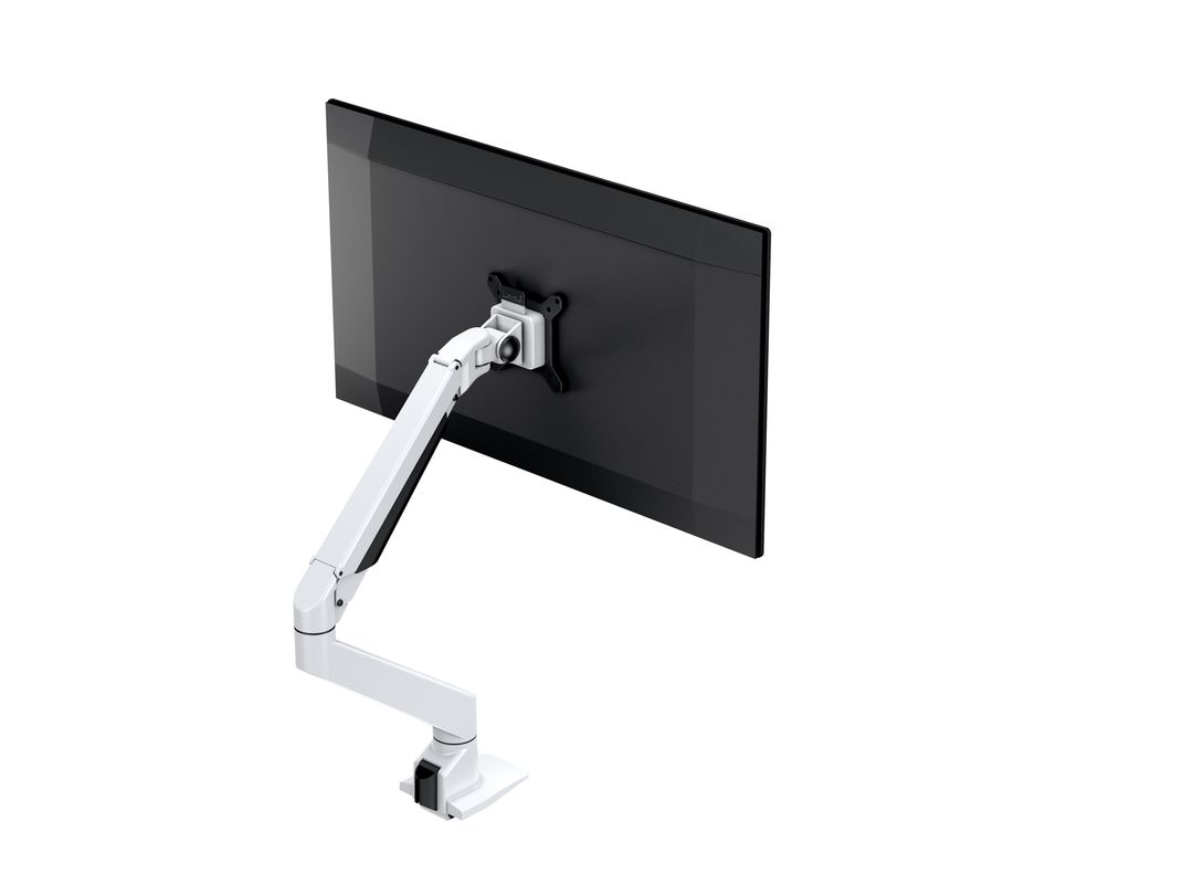 M VESA Gas Lift Arm Single White HD - 23