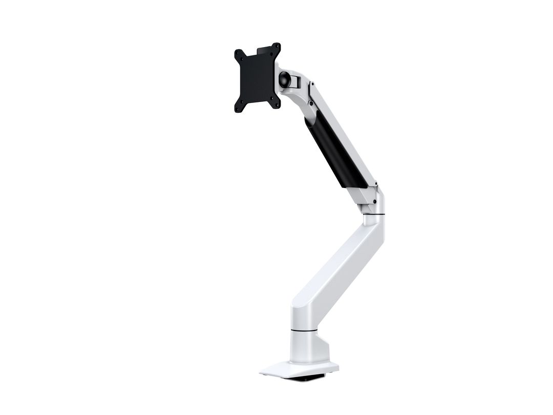 M VESA Gas Lift Arm Single White HD - 3
