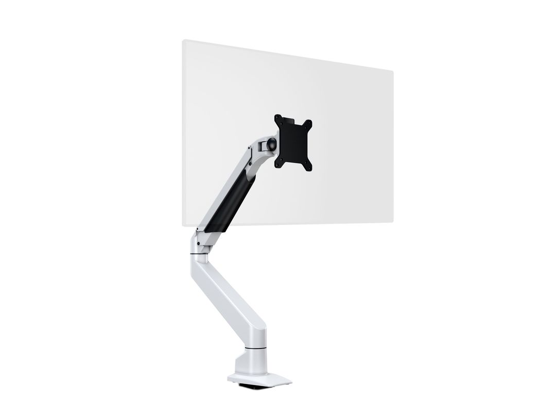 M VESA Gas Lift Arm Single White HD - 10