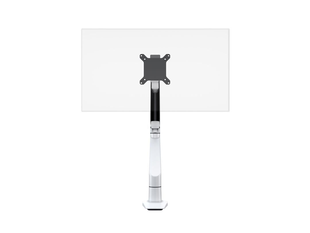 M VESA Gas Lift Arm Single White HD - 11