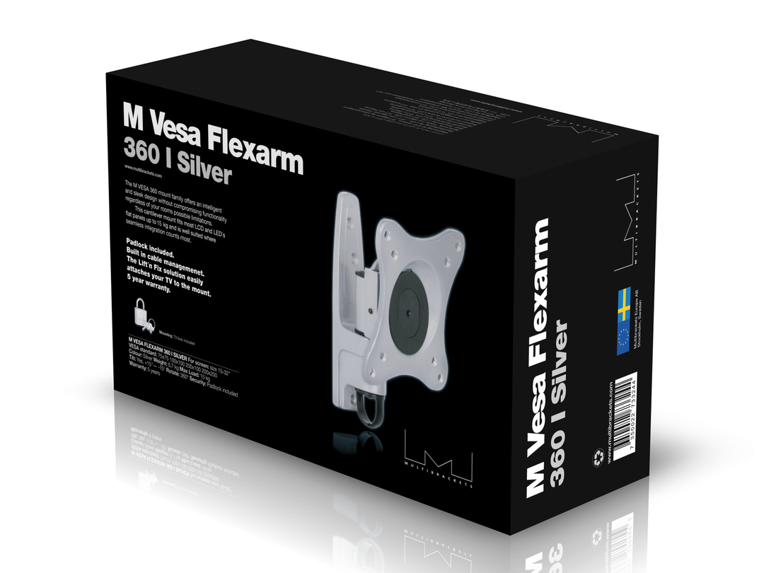 M VESA Flexarm 360 I Silver 75 100 200 - 14