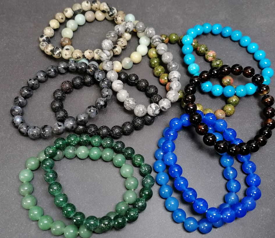 Armband med 8mm Runda Pärlor - 3