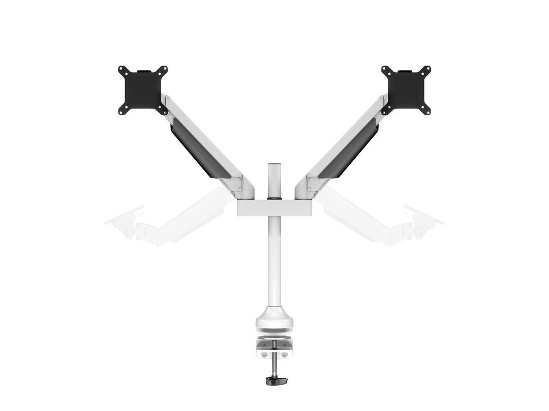 M VESA Gas Lift Arm Dual White - 8