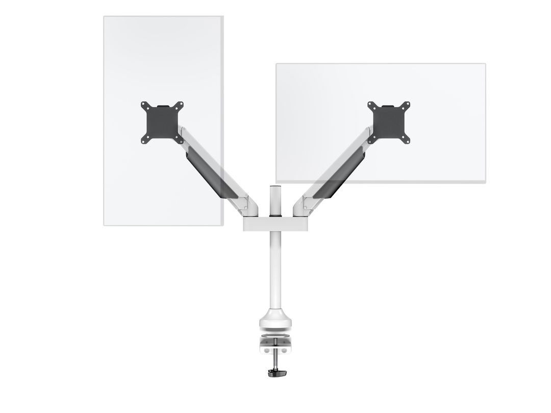 M VESA Gas Lift Arm Dual White - 16