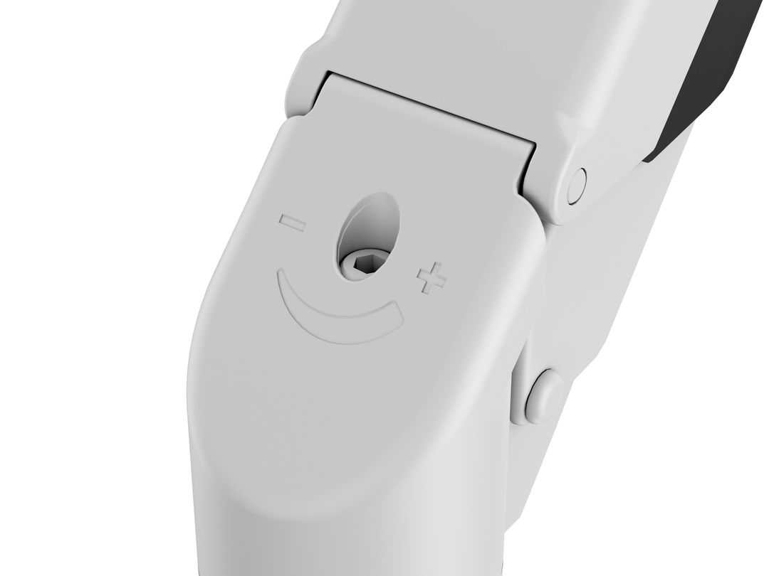 M VESA Gas Lift Arm Dual White - 13