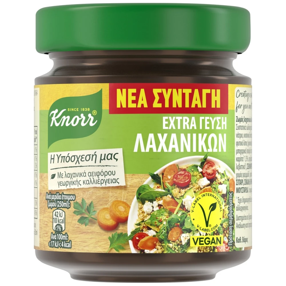 Broth Knorr Extra Vegetable Flavor Vegan 130gr