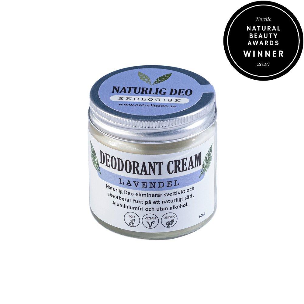 Naturlig Deo - Deodorant Cream Lavendel (eko) - 3