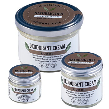Naturlig Deo - Deodorant Cream Kokos (eco)