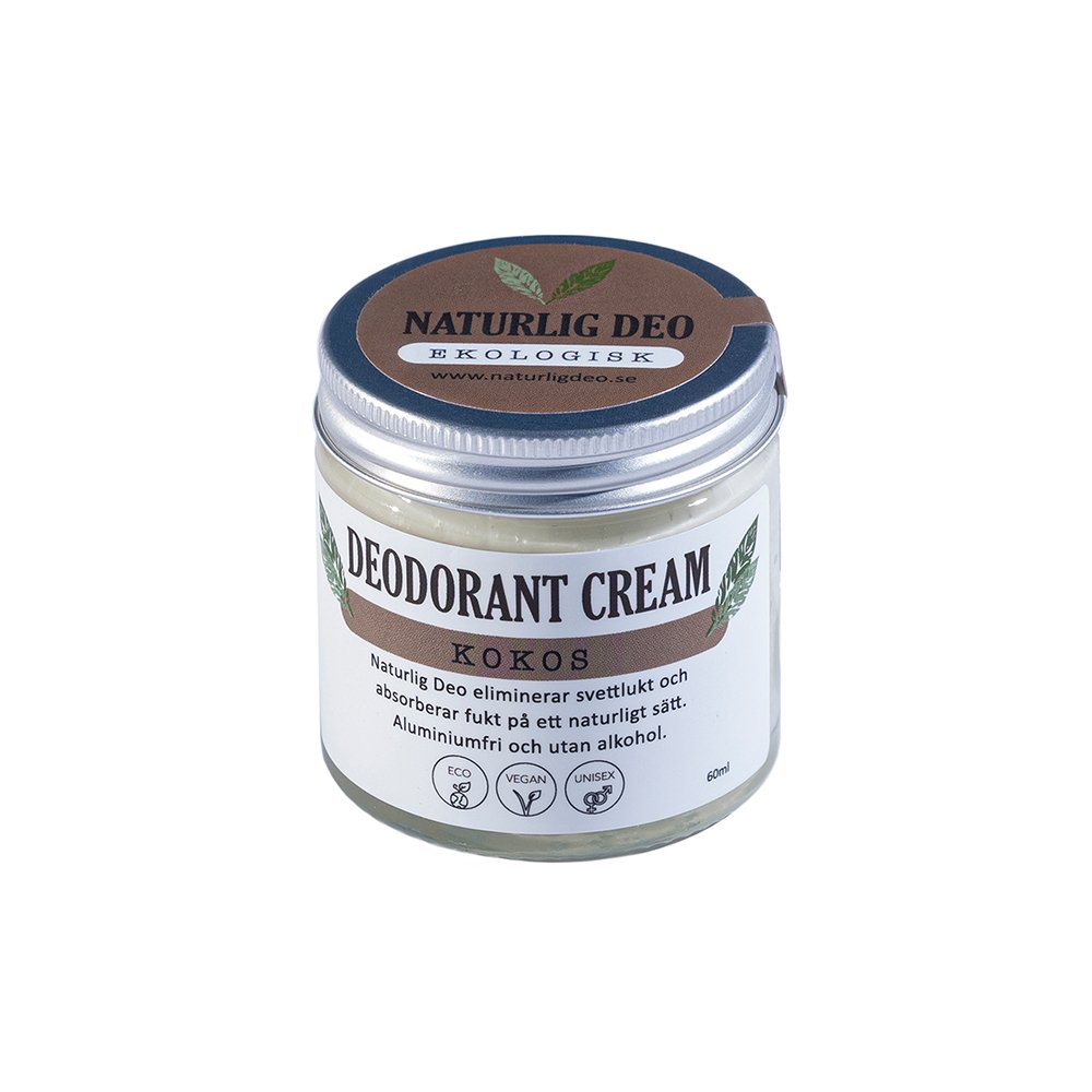 Naturlig Deo - Deodorant Cream Kokos (eco) - 2