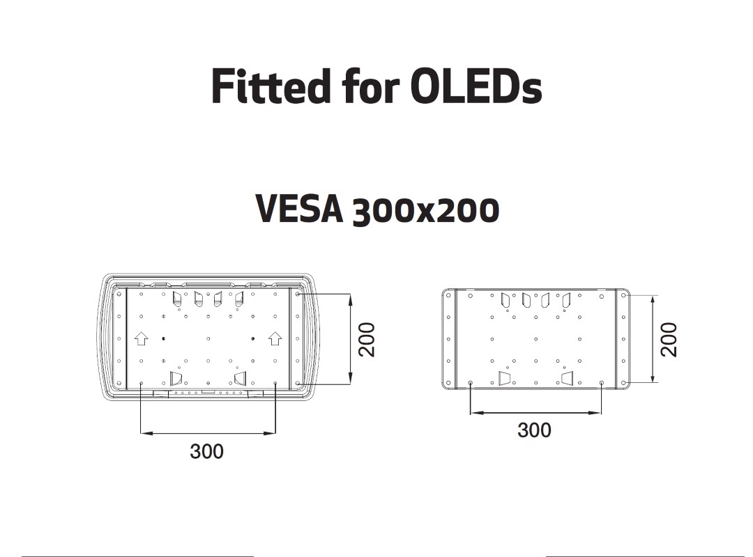 M VESA Super Slim Tilt & Turn HD - 14