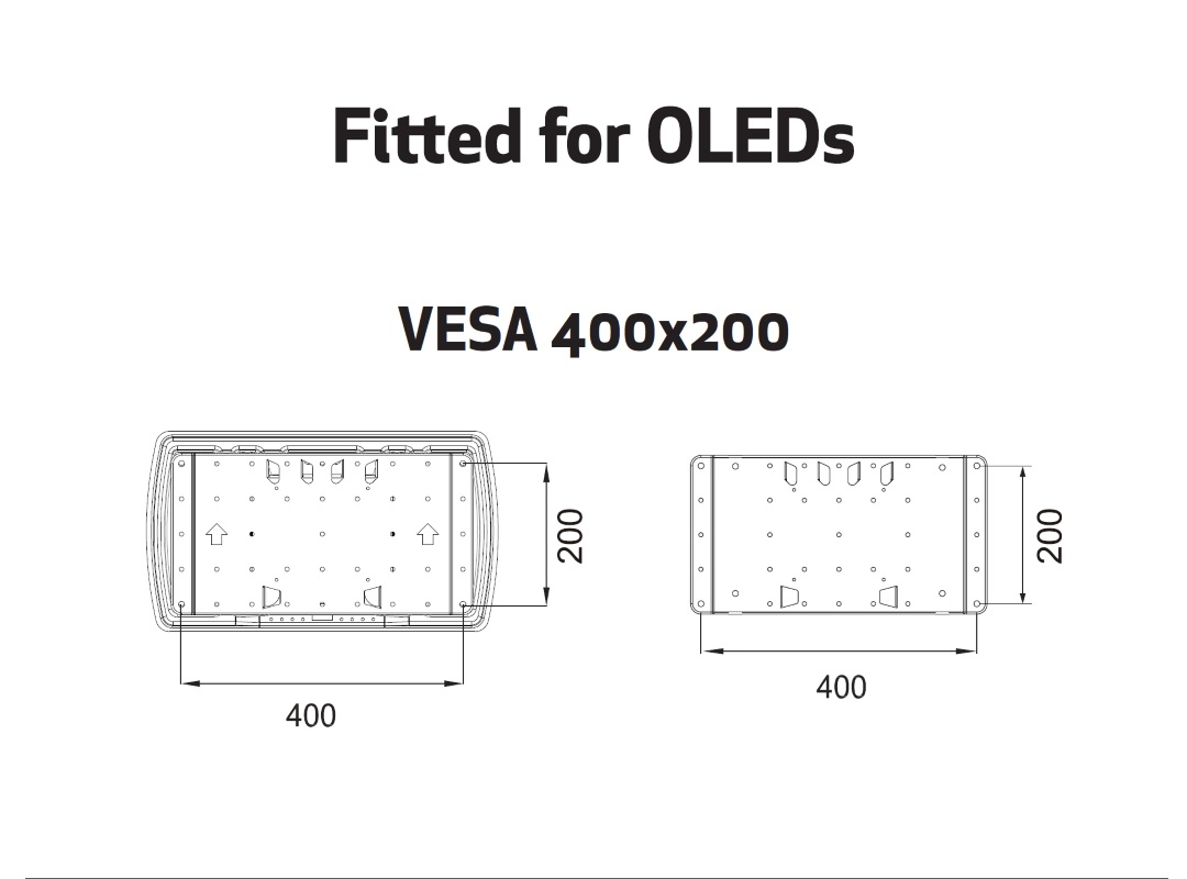 M VESA Super Slim Tilt & Turn HD - 15
