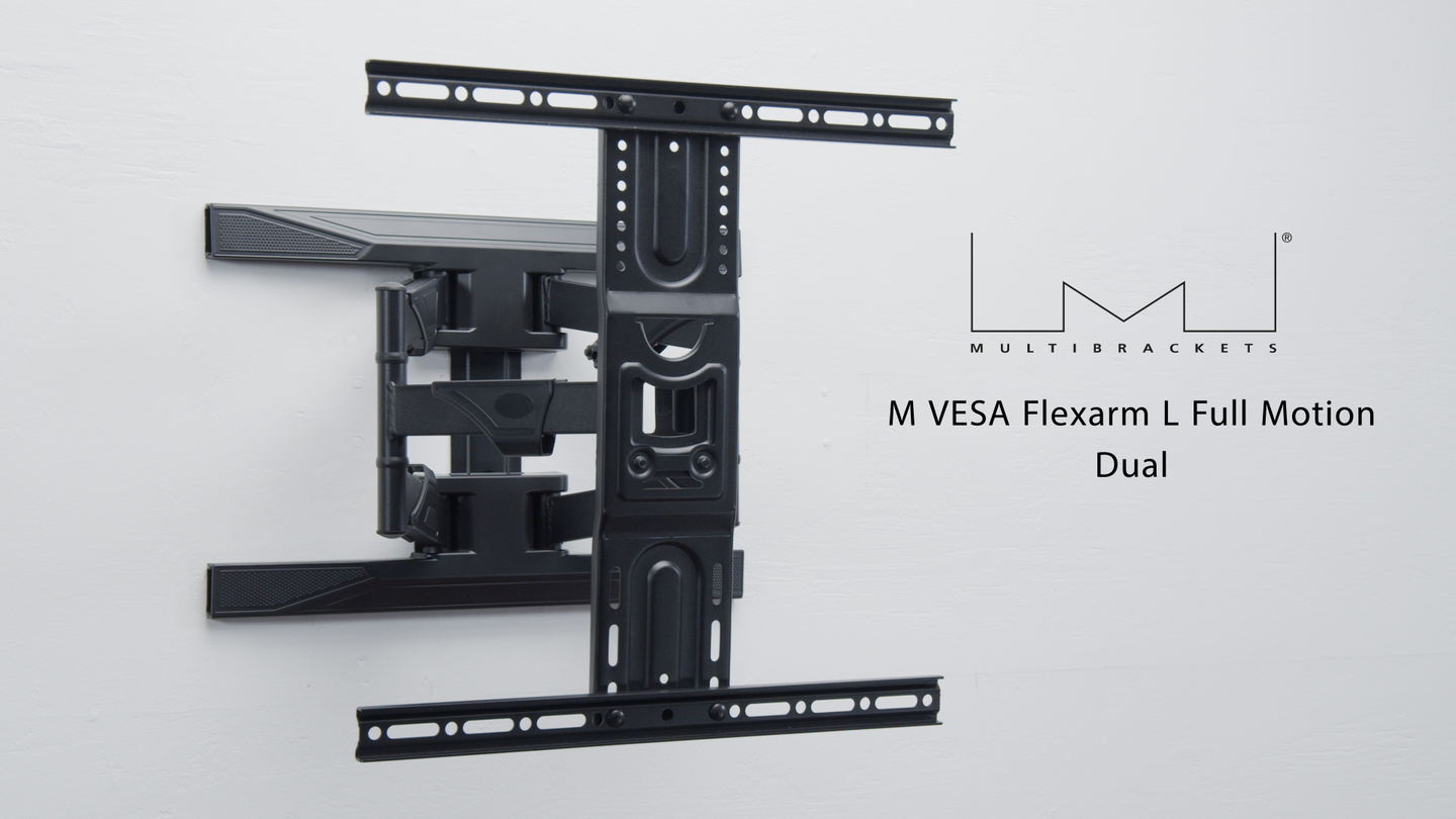 M VESA Flexarm L Full Motion Dual - 28