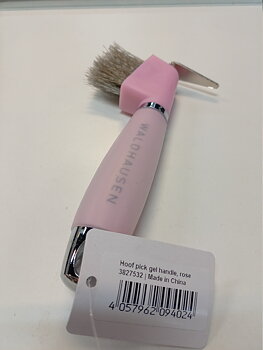 Waldhausen Hoof Pick with brush - Light pink