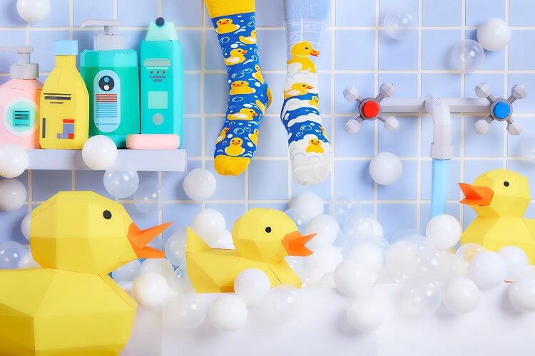  Many Mornings Bath Socks - 2