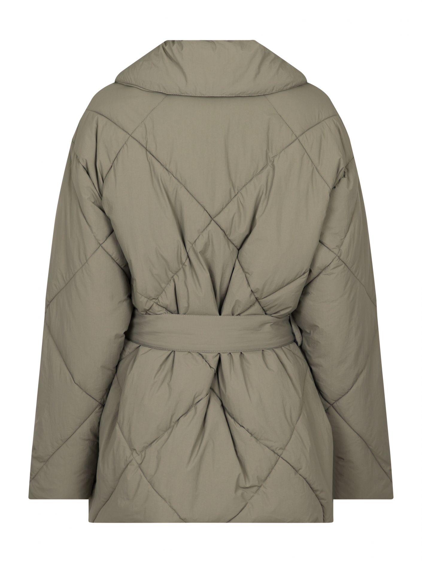 Neo Noir - Alia Puffer Jacket Oliv - 4