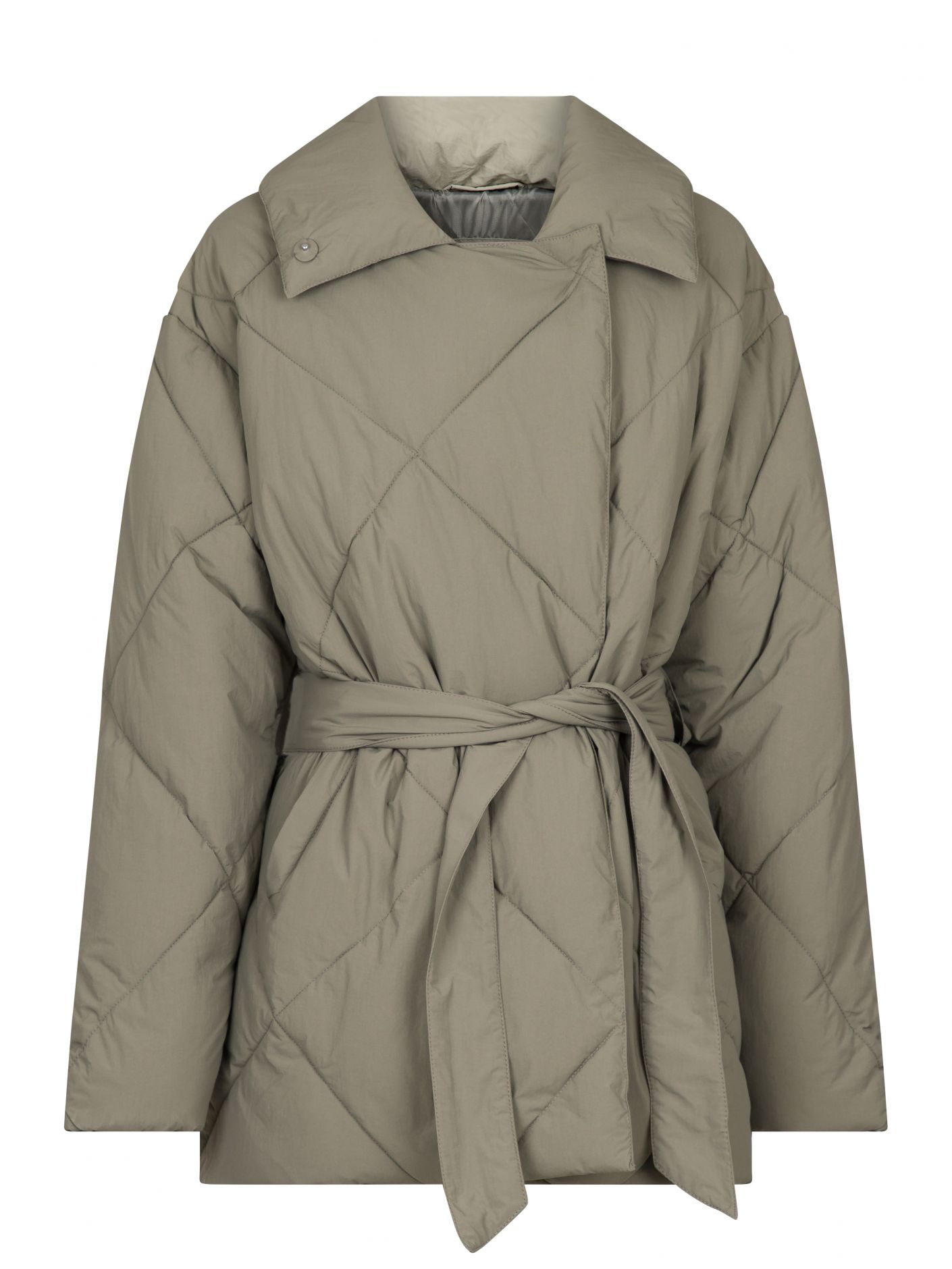 Neo Noir - Alia Puffer Jacket Oliv - 3