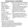 OXOPO  Li-ion Batteri 4xAA 1850mAh Inkl Laddare - 2