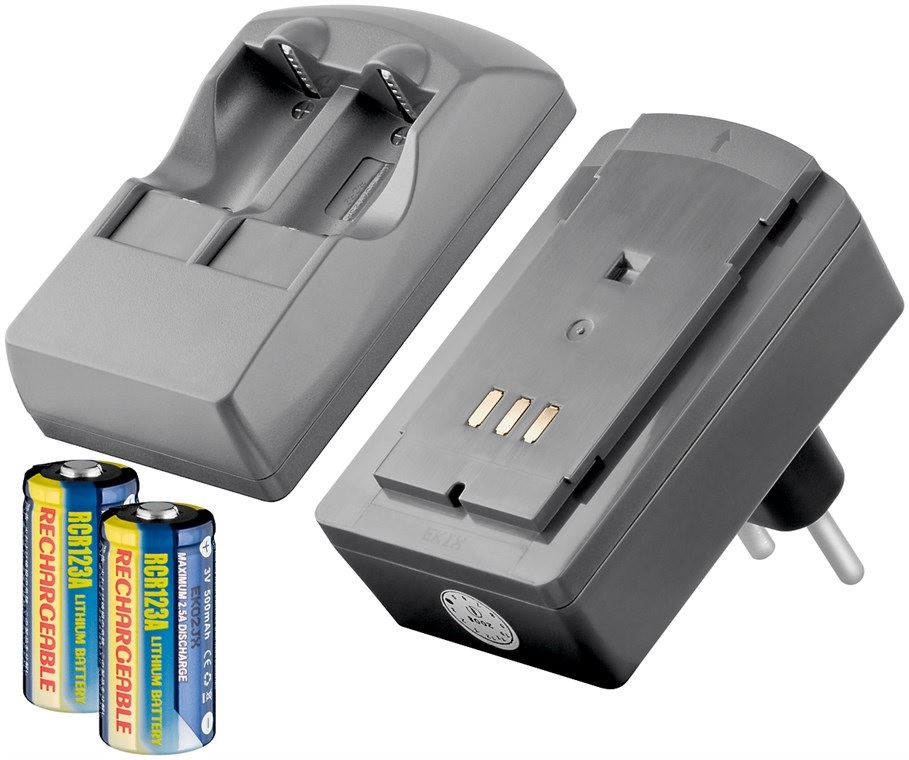 Goobay BATTERILADDARE för R CR123 batterier