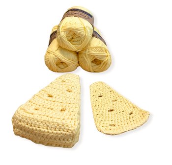 Mönster med garn till ost