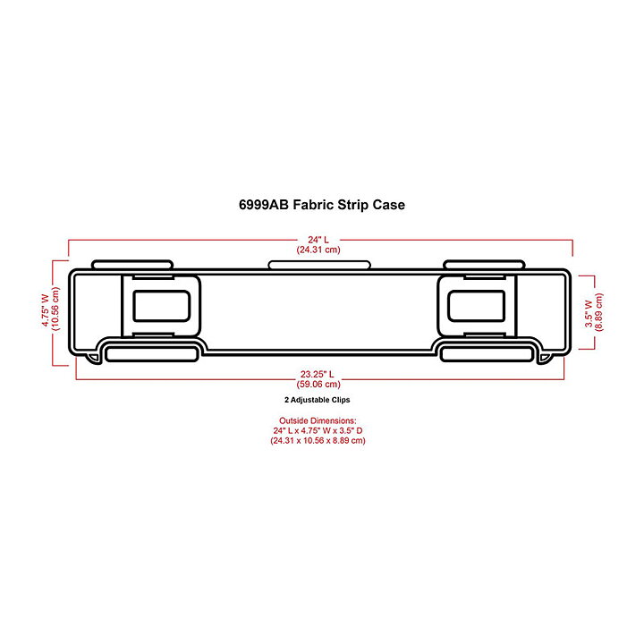 ArtBin Storage Fabric Stripe Case 6999AB