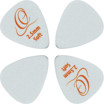 Ortega OGP-FTS Plectrum Flex Tech for ukulele, Soft 4-pack 