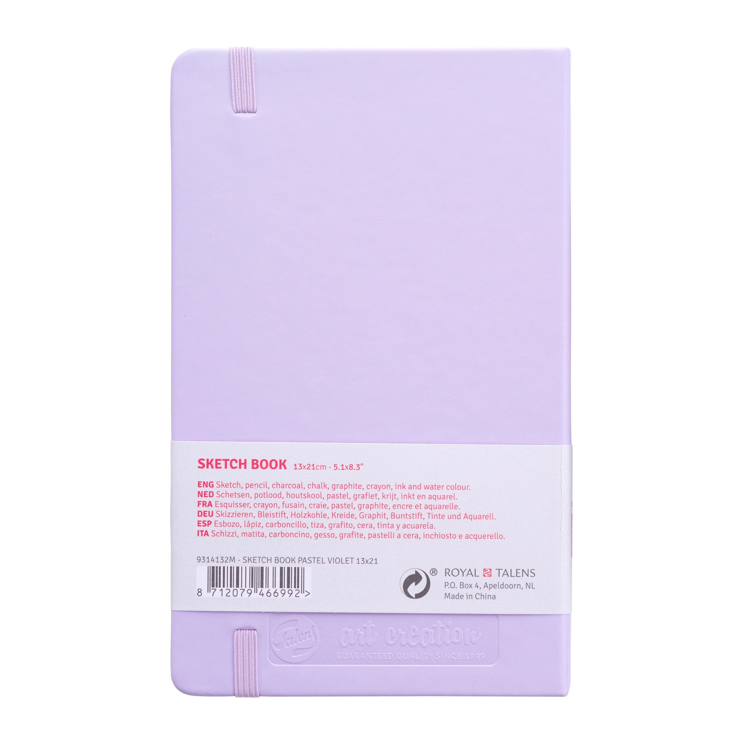 Sketchbook Pastel Violet 13 x 21 cm - 3