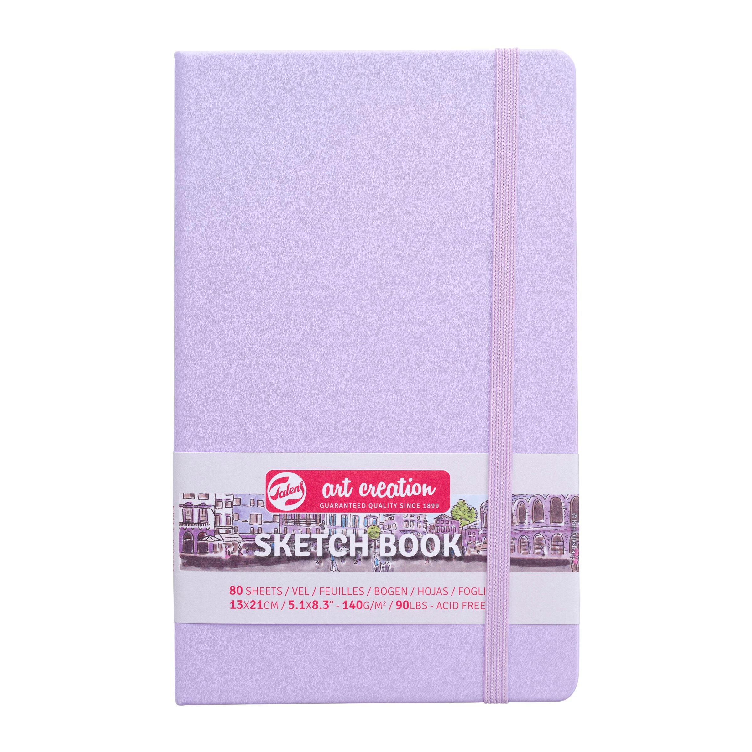 Sketchbook Pastel Violet 13 x 21 cm