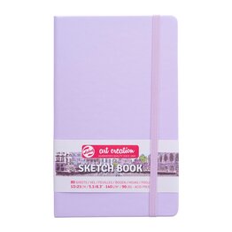 Sketchbook Pastel Violet 13 x 21 cm