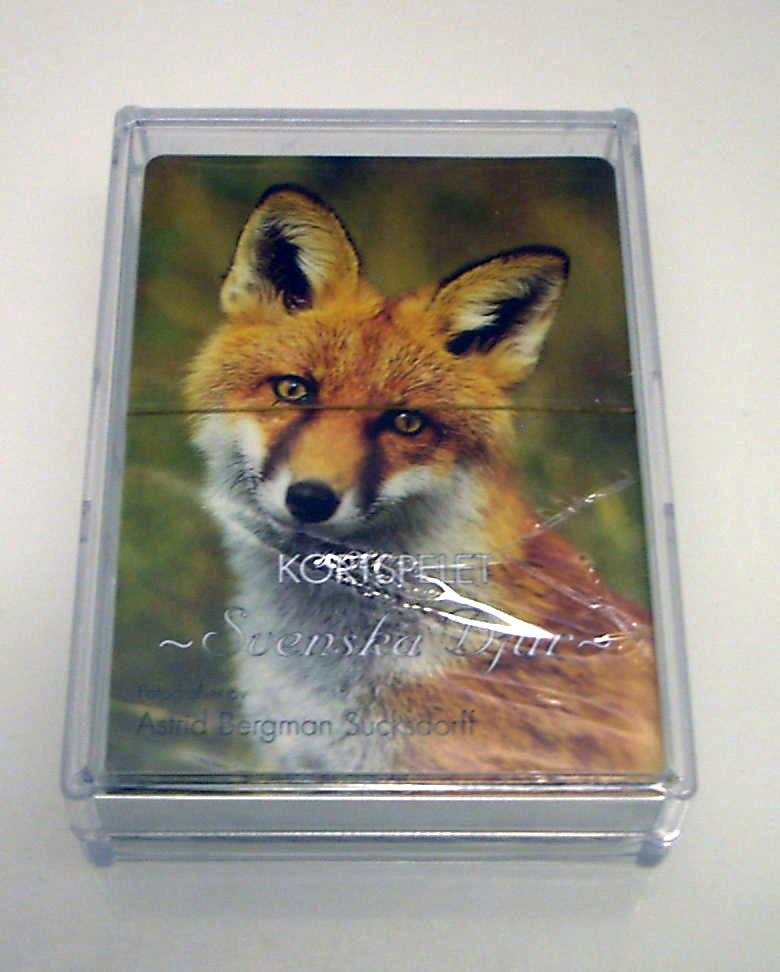Svenska djur kortspel  - 3