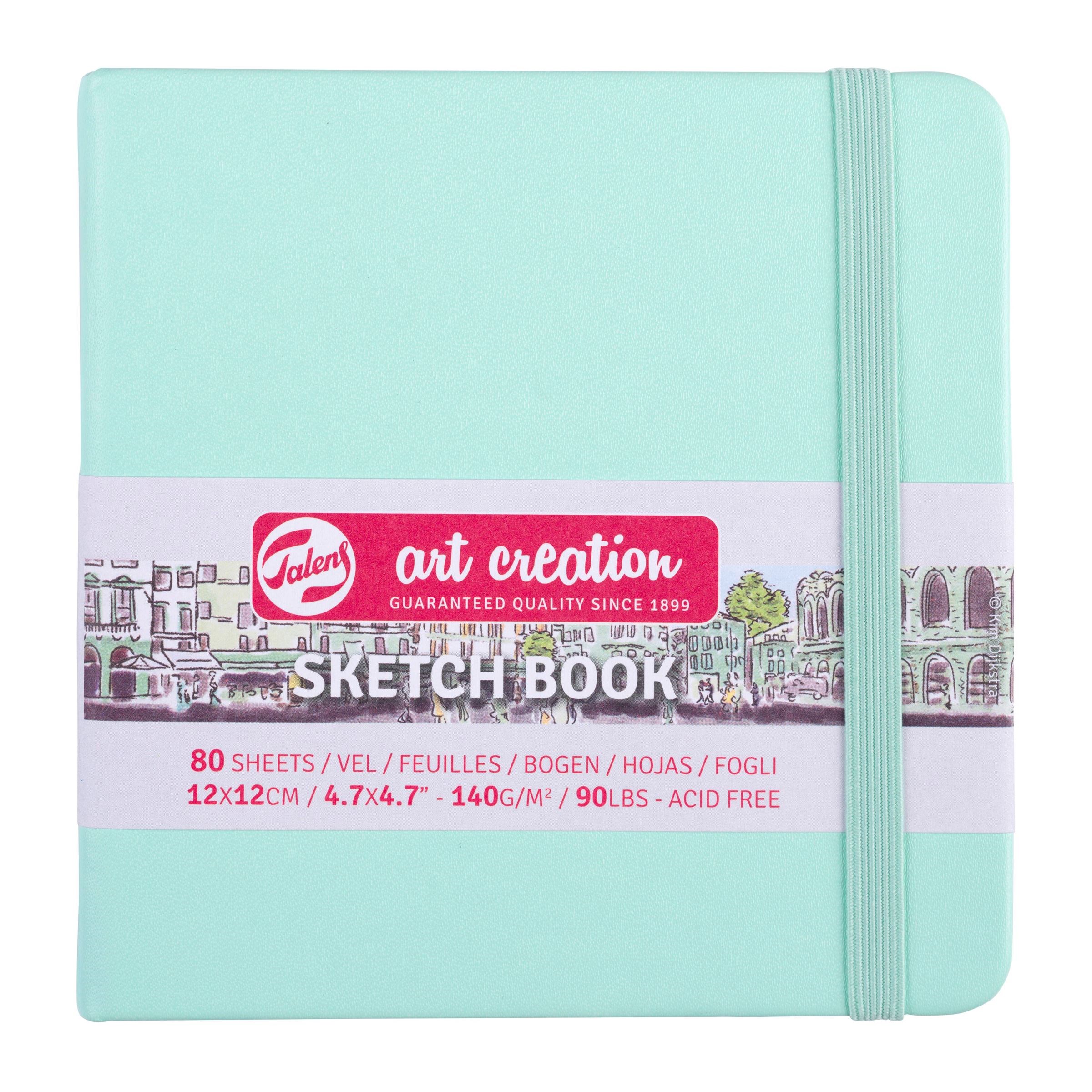 Sketchbook Fresh Mint 12 x 12 cm