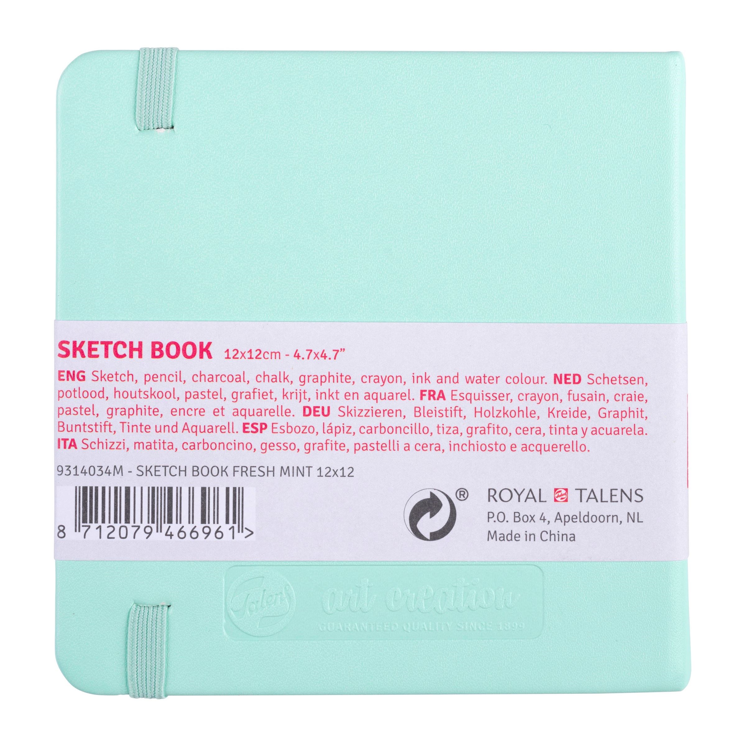Sketchbook Fresh Mint 12 x 12 cm - 2