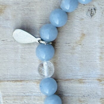Armband 6mm  Angelit