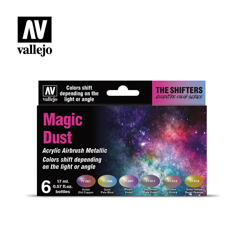 Colourshifting färg: Magic Dust - 6 färger - 17 ml